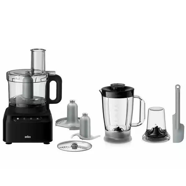 Braun PurEase FP3132BK kompakt matberedare och blender
